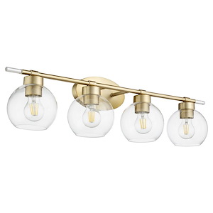 Voln - 4 Light Bath Vanity-8.5 Inches Tall and 32.5 Inches Wide - 1106093