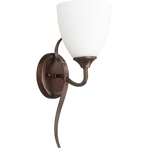 Jardin - 1 Light Wall Mount in Quorum Home Collection style - 5.75 inches wide by 15 inches high - 906696