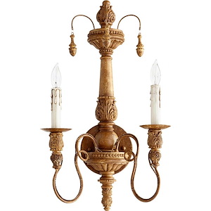 Salento - 2 Light Wall Mount in Transitional style - 11.5 inches wide by 22 inches high