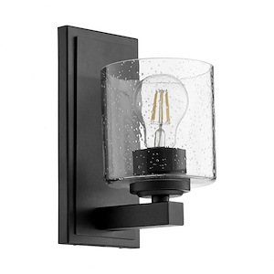 1 Light Cylinder Wall Mount in style - 4.75 inches wide by 9.25 inches high
