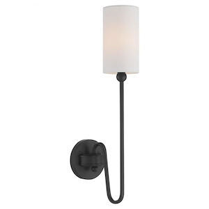 Charlotte - 1 Light Wall Mount-21.5 Inches Tall and 4.75 Inches Wide - 1302607