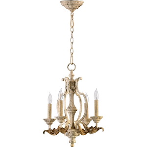 Florence - 4 Light Chandelier in Transitional style - 16 inches wide by 19 inches high - 245389