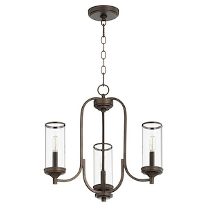 Collins - 3 Light Chandelier in style - 19 inches wide by 19.25 inches high - 906622