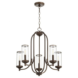 Collins - 5 Light Chandelier in style - 25 inches wide by 24.5 inches high - 906615