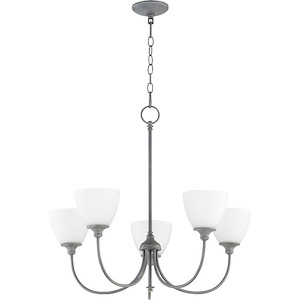 Celeste - 5 Light Chandelier in style - 27 inches wide by 24.5 inches high
