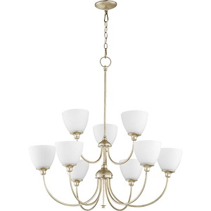 Celeste - 9 Light 2-Tier Chandelier in style - 32 inches wide by 33.5 inches high - 616669
