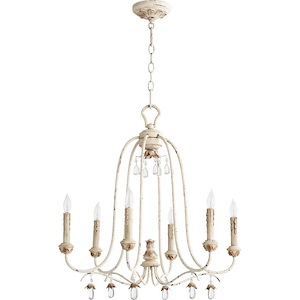 Venice - 24.50 Inch Six Light Chandelier - 1218702