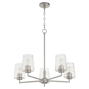 Goodwin - 5 Light Chandelier-25 Inches Tall and 27 Inches Wide