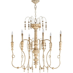 Salento - 6 Light Chandelier in Transitional style - 39.25 inches wide by 39.25 inches high