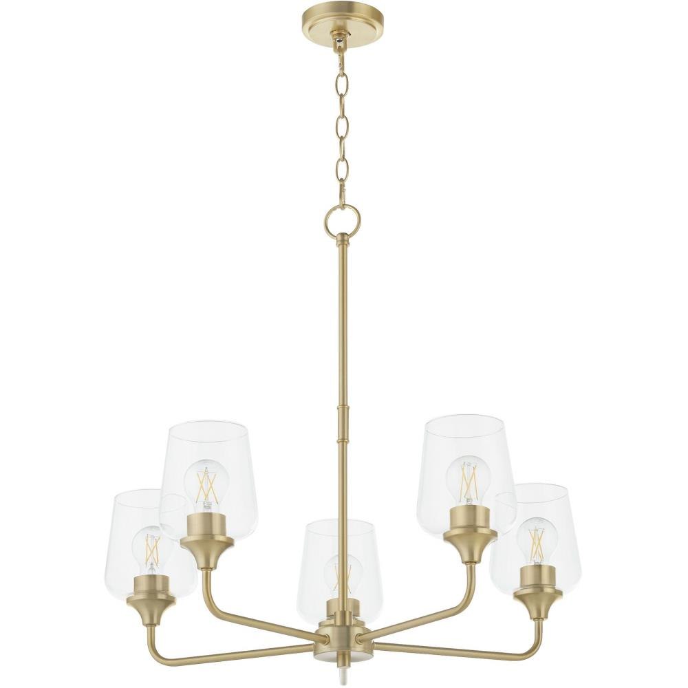 Raymond - 5 Light Chandelier-26 Inches Tall and 27 Inches Wide