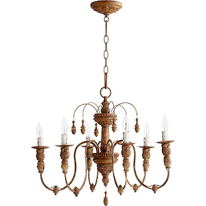 Salento - 6 Light Chandelier in Transitional style - 25 inches wide by 20 inches high