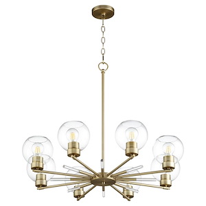 Voln - 8 Light Chandelier-24.5 Inches Tall and 32.25 Inches Wide - 1106141
