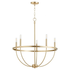 Tribute - 5 Light Chandelier-31.75 Inches Tall and 28 Inches Wide