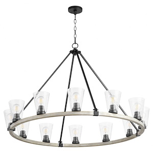 Paxton - 12 Light Chandelier in style - 45.5 inches wide by 30 inches high