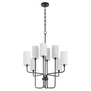 Charlotte - 8 Light Chandelier-33.5 Inches Tall and 30 Inches Wide