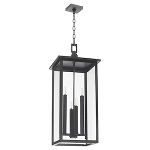 Westerly - 4 Light Pendant-32 Inches Tall and 13 Inches Wide