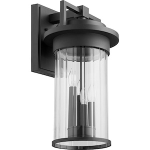 Dimas - 4 Light Outdoor Wall Lantern in Soft Contemporary style - 10 inches wide by 19 inches high - 872112