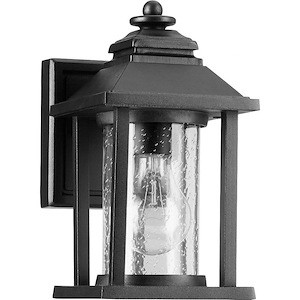 Crusoe - 1 Light Outdoor Wall Lantern in Transitional style - 5 inches wide by 9.25 inches high