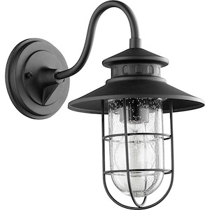 Moriarty - 1 Light Small Outdoor Wall Lantern in Transitional style - 8 inches wide by 12.5 inches high