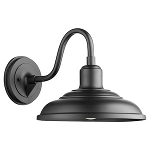 Extension Hood - 16.5 Inch 1 Light Outdoor Wall Lantern