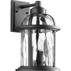 Winston - 3 Light Outdoor Wall Lantern in Quorum Home Collection style - 8.75 inches wide by 15 inches high