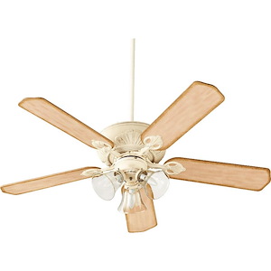 Chateaux - 52 Inch Ceiling Fan with 3 Light Fitter Kit - 1049279