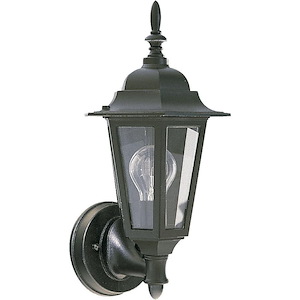 1 Light Outdoor Wall Lantern in style - 8 inches wide by 15 inches high