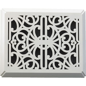 Accessory - Flush Mount Chime Grill-7 Inches Tall and 8.5 Inches Wide
