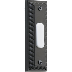 Accessory - Traditional Rectangular Door Chime Button-3.5 Inches Tall and 1.25 Inches Wide