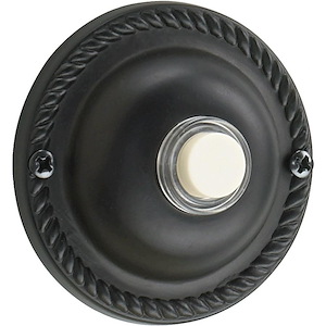 Accessory - Traditional Round Door Chime Button-2.5 Inches Wide