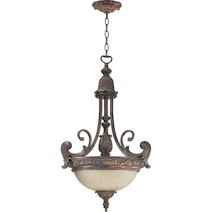 Madeleine - 3 Light Pendant in Traditional style - 19.5 inches wide by 29.25 inches high