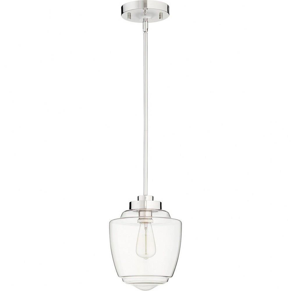 Acorn - 1 Light Pendant in Transitional style - 9 inches wide by 15 inches high