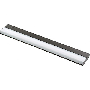 21.25 1 Light Under Cabinet in Quorum Home Collection style - 3.5 inches wide by 1 inches high