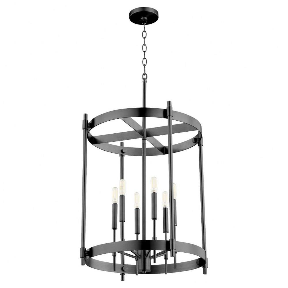 Quorum Lighting - 863-6 - Hamilton - 6 Light Entry Foyer-21 Inches Tall and  24 Inches Wide