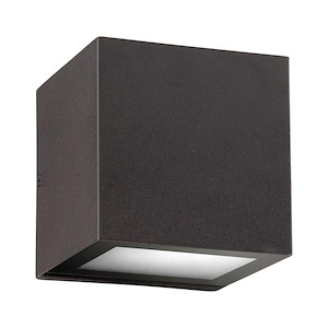 Ion - 12W 2 LED Outdoor Wall Lantern in Contemporary style - 5 inches wide by 5 inches high - 1010183