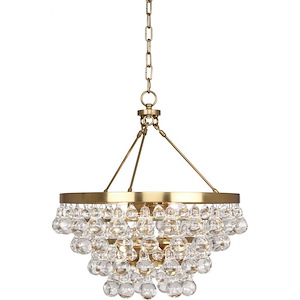 Bling 4-Light Chandelier 20.5 Inches Wide and 22 Inches Tall - 447442