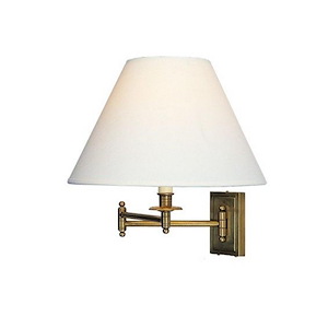 Kinetic 1-Light Swing-Arm Wall Sconce 3 Inches Wide and 15.25 Inches Tall