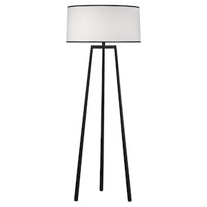 Rico Espinet Shinto 1-Light Floor Lamp 24 Inches Wide and 62.5 Inches Tall