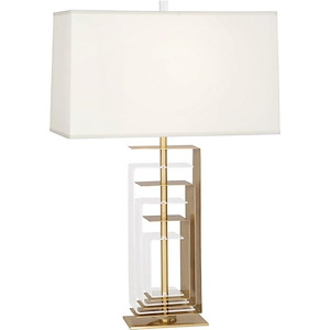 Braxton 1-Light Table Lamp 7 Inches Wide and 28.75 Inches Tall