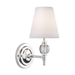 The Muses 1-Light Wall Sconce 5 Inches Wide and 12 Inches Tall