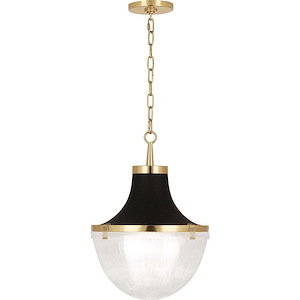 Brighton 1-Light Pendant 12.875 Inches Wide and 17.75 Inches Tall