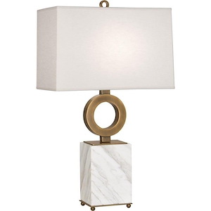 Oculus 1-Light Table Lamp 6 Inches Wide and 28 Inches Tall - 84160