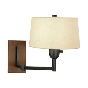 Wonton 1-Light Swing-Arm Wall Sconce 12.5 Inches Tall