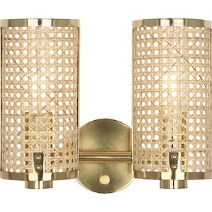 Jonathan Adler Bellport - 10W 2 LED Wall Sconce-11 Inches Tall and 13.5 Inches Wide
