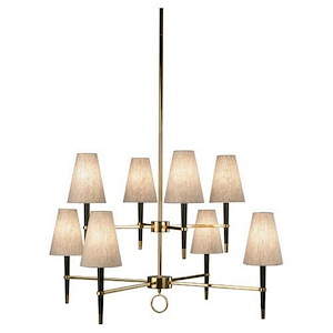Jonathan Adler Ventana 8-Light Chandelier 42.5 Inches Wide and 26 Inches Tall - 114076