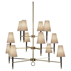 Jonathan Adler Ventana 12-Light Chandelier 54 Inches Wide and 34.75 Inches Tall - 114075