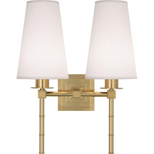 Jonathan Adler Meurice - 2 Light Wall Sconce-19.38 Inches Tall and 15.25 Inches Wide