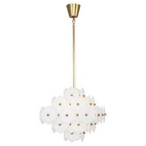 Jonathan Adler Vienna 4-Light Pendant 19.875 Inches Wide and 18 Inches Tall - 471614