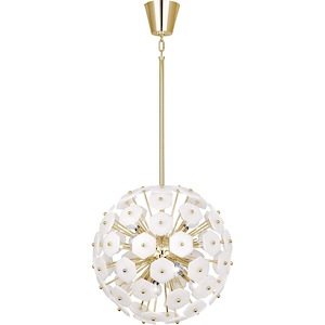 Jonathan Adler Vienna 12-Light Pendant 18.75 Inches Wide and 18.75 Inches Tall - 664750