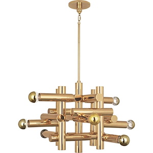 Jonathan Adler Milano 8-Light Chandelier 30.5 Inches Wide and 22 Inches Tall - 965102